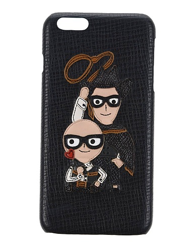 DOLCE&GABBANA Tech gadget  Black Leather