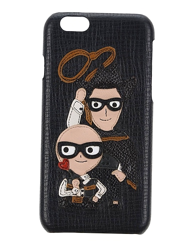 DOLCE&GABBANA Tech gadget  Black Leather