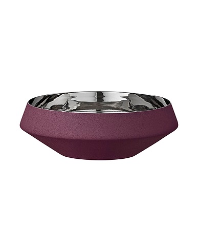 AYTM Deko-Schale LUCEA
 Bordeaux Edelstahl