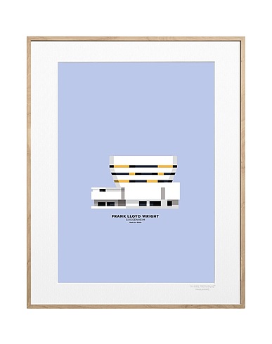 IMAGE REPUBLIC Painting or print GUGGENHEIM
 Lilac Paper