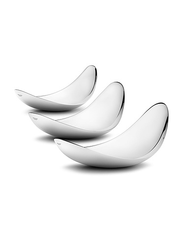 GEORG JENSEN Table accessory LEAF	
 Silver 100% Stainless Steel