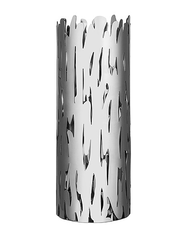 ALESSI Vase Barkvase Silver Glass, Steel