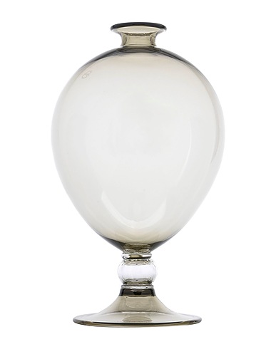 VENINI Vase Veronese Grey 100% Glass