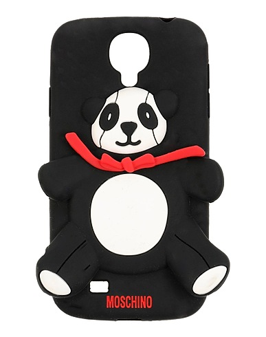 MOSCHINO Tech gadget  Black Rubber