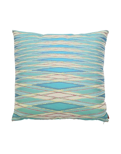 MISSONI HOME Pillow or pillow case VULCANO
 Sky blue 100% Cotton