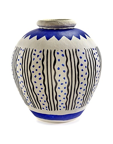 SERAX Vaso FAT PAPER VASE
 Bianco Carta