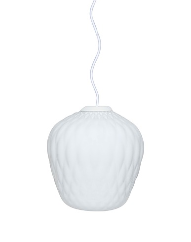 &TRADITION Hängeleuchte Blown SW3 Opal
 Weiß geblasenes Glas, Metall
