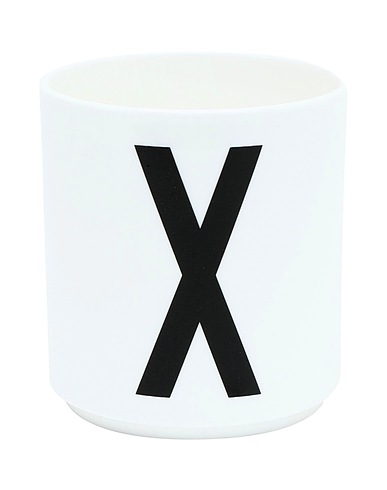 DESIGN LETTERS Mug ou tasse X Blanc Porcelaine