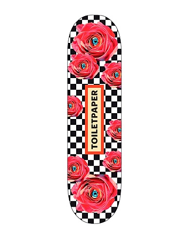 TOILETPAPER Oggetto d'arte Roses skateboard
 Fucsia 100% Legno di acero