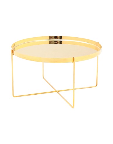 E15 Small Table HABIBI
 Gold Brass