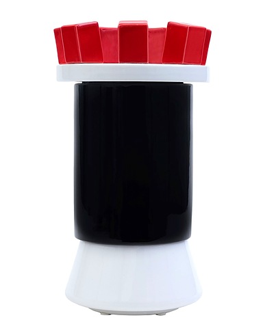 POST DESIGN Small object for Home PESCA Black 100% Ceramic