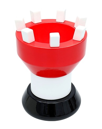 POST DESIGN Small object for Home PERA White 100% Ceramic