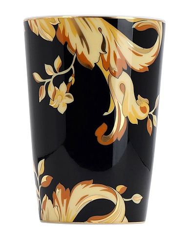 VERSACE Bicchieri e Brocche Nero Porcellana