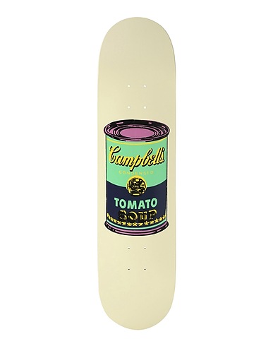 THE SKATEROOM Art object Colored Campbell's Soup Cans - Eggplant

 (-) Wood