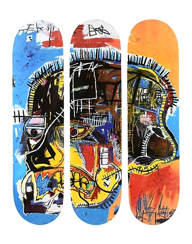 THE SKATEROOM Art object Skull (-) Wood