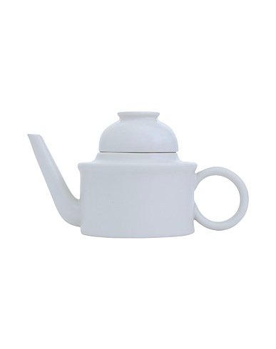 NORMANN COPENHAGEN Tazza e Tazzina TIVOLI Entry Teapot 
 Grigio chiaro 100% Ceramica