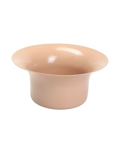 NORMANN COPENHAGEN Plates TIVOLI Tuba Bowl Medium 
 Light brown 100% Steel