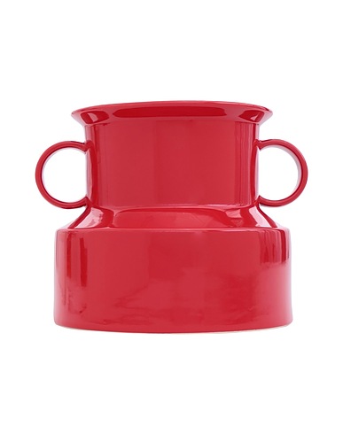 NORMANN COPENHAGEN Vase TIVOLI Panto Vase 
 Red 100% Ceramic