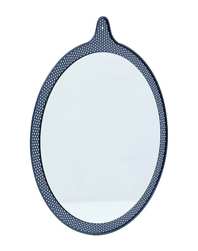 NORMANN COPENHAGEN FURNISHINGS TIVOLI Ticket Mirror Large
 Blue Glass, Steel