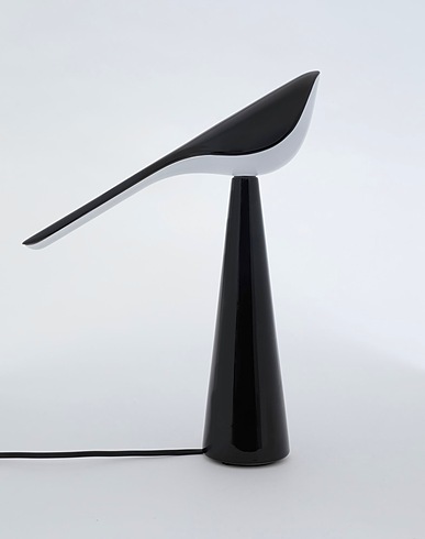 ESTABLISHED & SONS Table lamp Tiki Black Ceramic, Glass