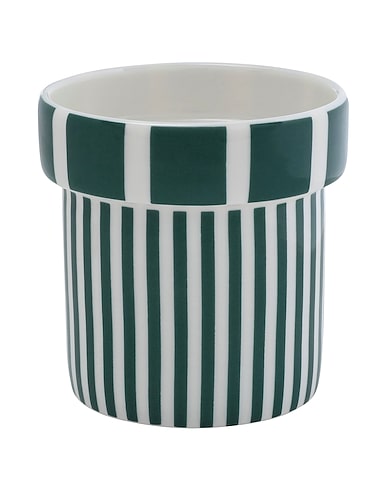 NORMANN COPENHAGEN Mug or small cup TIVOLI Lolli Cup
 Green 100% Porcelain