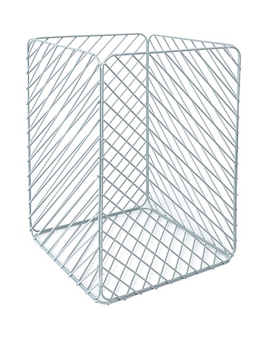 NORMANN COPENHAGEN Container or basket Track Basket 
 Grey Steel