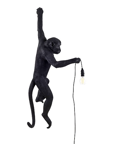 SELETTI Table lamp Black Resin