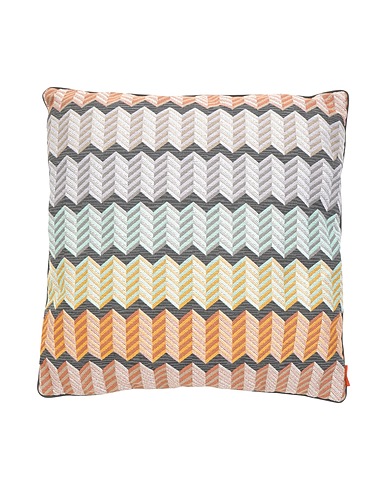 MISSONI HOME Pillow or pillow case WATERFORD Orange 51% Viscose, 49% Polyester
