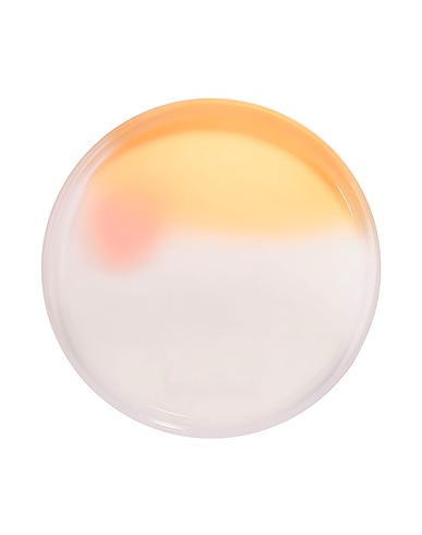 NUDE COLLECTION Decorative plates PIGMENTO Light pink Glass