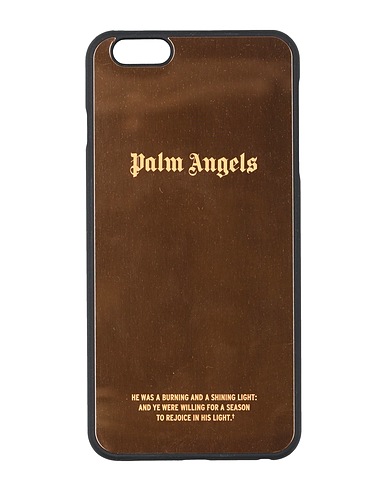 PALM ANGELS Tech gadget  Black Plastic, Textile fibres