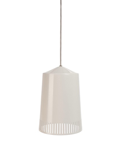 NORMANN COPENHAGEN Lampada a sospensione toli lamp Bianco Acciaio