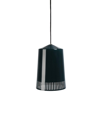 NORMANN COPENHAGEN Lampada a sospensione toli lamp Verde scuro Acciaio