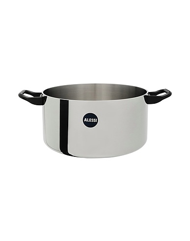 ALESSI Pot or pan Richard Sapper Silver Stainless Steel, Aluminium