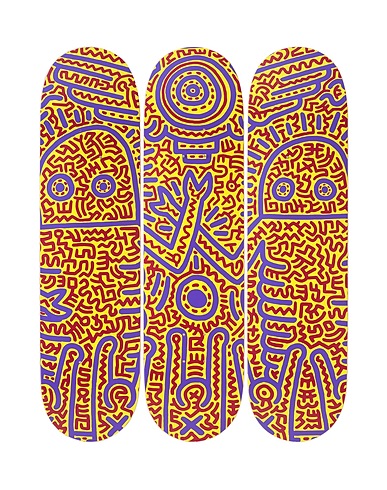 THE SKATEROOM Art object Untitled 1984 (-) Wood