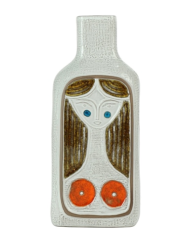 JONATHAN ADLER Vase Glass Menagerie - Lady Vase
 Light grey Ceramic, Glass