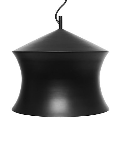 TOM DIXON Suspension lamp Black 100% Brass