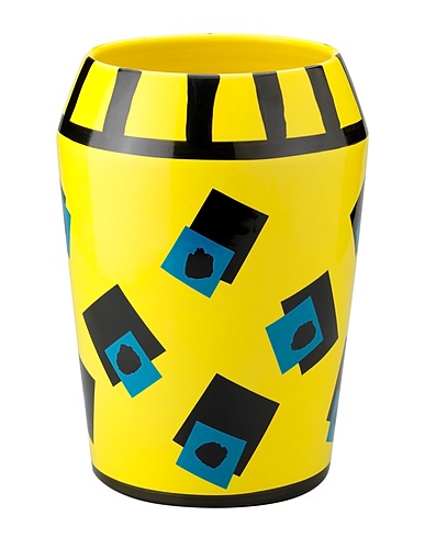 POST DESIGN Vase Yellow Ceramic
