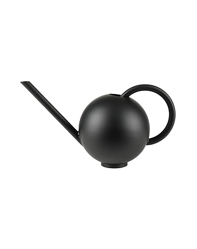 FERM LIVING Kleiner Gegenstand für Zuhause ORB WATERING CAN
 Schwarz Metall, Lack