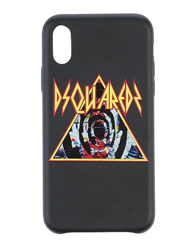 DSQUARED2 Tech gadget  Black 50% Polyurethane, 50% Polycarbonate