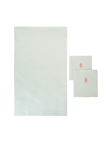 NORMANN COPENHAGEN Bed Linen Light green 100% Cotton