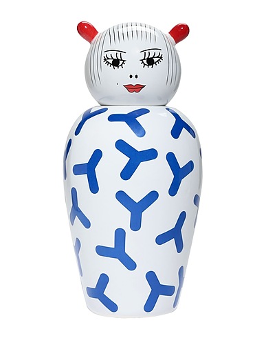 SELETTI Vase Canopie
 Blue 100% Dolomite
