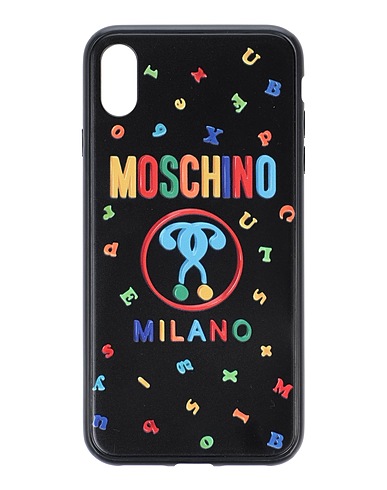 MOSCHINO Tech gadget  Black Plastic
