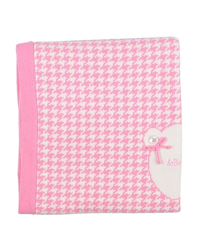 LE BEBÉ Baby blanket Pink 47% Wool, 30% Viscose, 15% Polyamide, 8% Cashmere