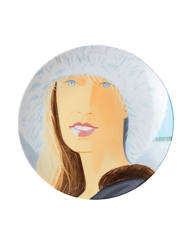 LIGNE BLANCHE Διακοσμητικά πιάτα Sara - Limoges porcelain plate
 Λευκό Πορσελάνη