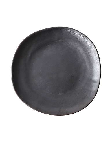 FERM LIVING Teller FLOW PLATE - SMALL
 Blei Porzellan