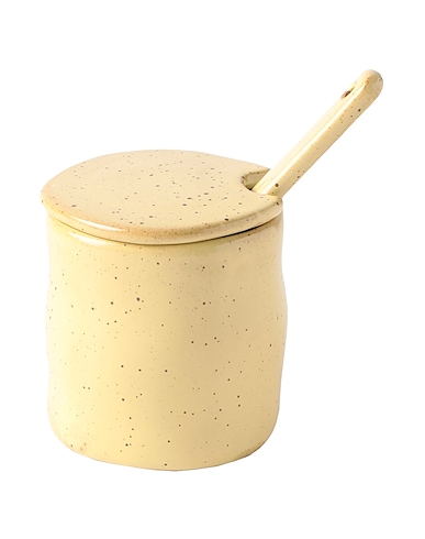 FERM LIVING Φλιτζάνι και φλιτζανάκι Παστέλ κίτρινο Πορσελάνη