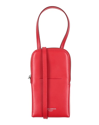 DOLCE&GABBANA Tech gadget  Red 100% Calfskin