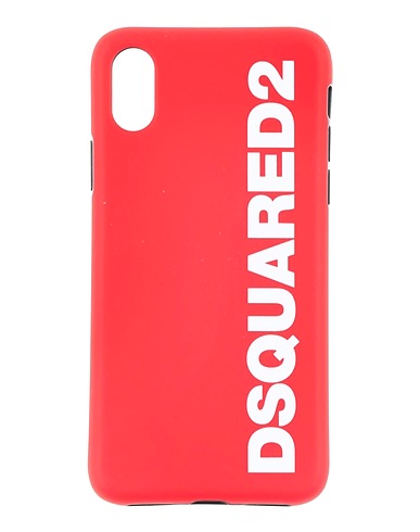 DSQUARED2 Phone covers e sleeves Rosso 100% Poliuretano termoplastico