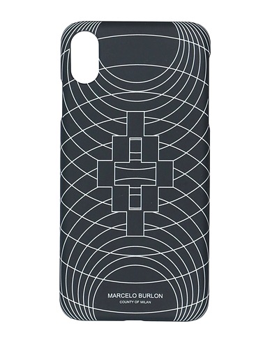 MARCELO BURLON Tech gadget  Black Plastic