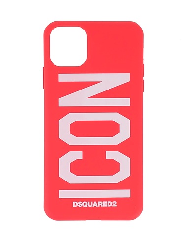 DSQUARED2 Phone covers e sleeves Rosso 100% Poliuretano termoplastico